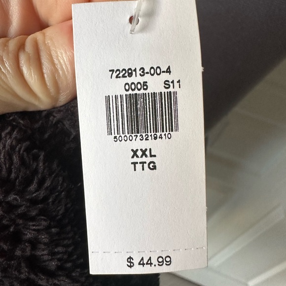 New black teddy bear hoodie - Picture 3 of 7